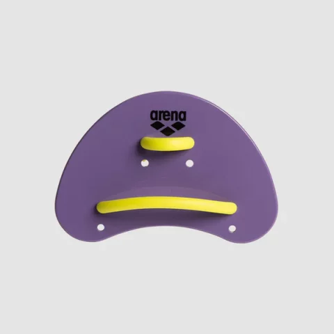 ARENA Elite Finger Paddle - Plum / Acid Lime