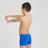 Short De Bain Arena Solid Pour Garçon - Royal/blanc, Taille 15,2-17,8 Cm, Tissu Maxlife Résistant Chlore/UV