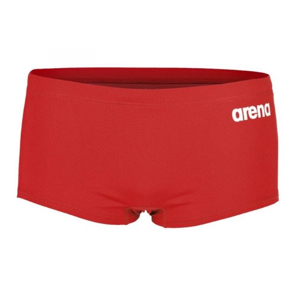 Arena Men's Team SOLID Low Waist Short Red White