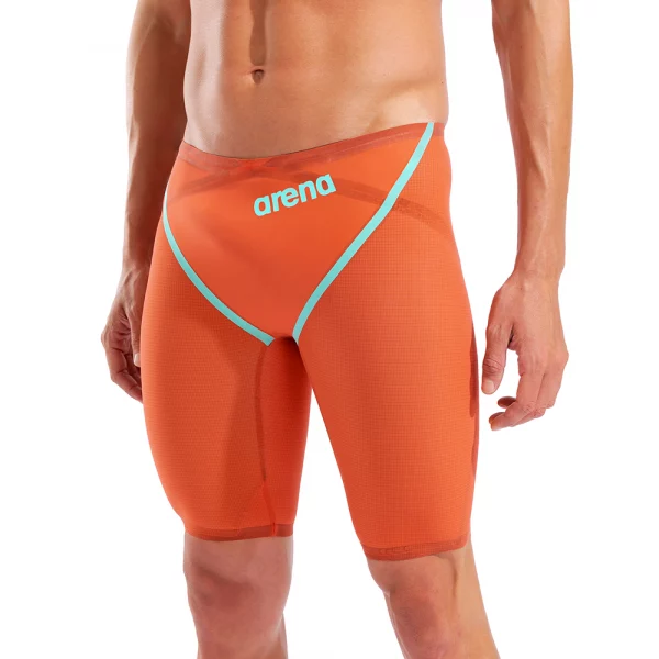 ARENA Jammer Powerskin Carbon Glide - Sunset Coral – Image 3