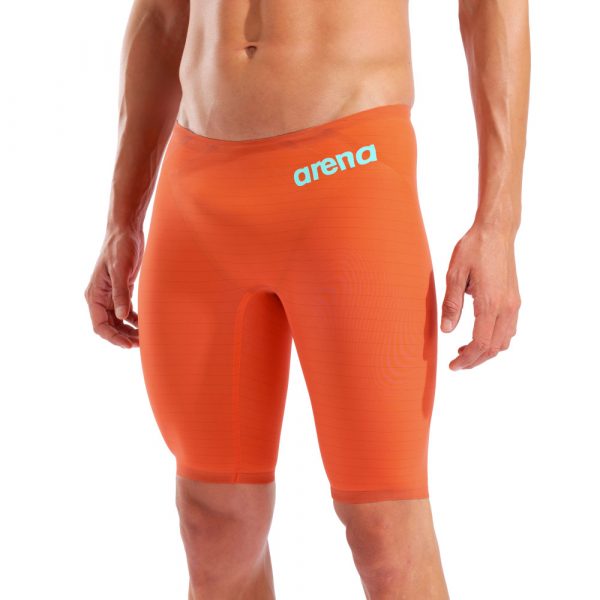 ARENA Jammer Powerskin Carbon Air² Sunset Coral – Image 3