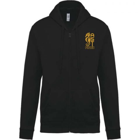 Veste zippée capuche AST