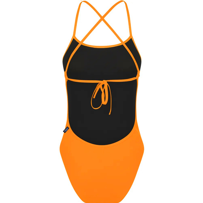 Maillot femme OCEAN SWIM Bahia - Orange Fluo – Image 4