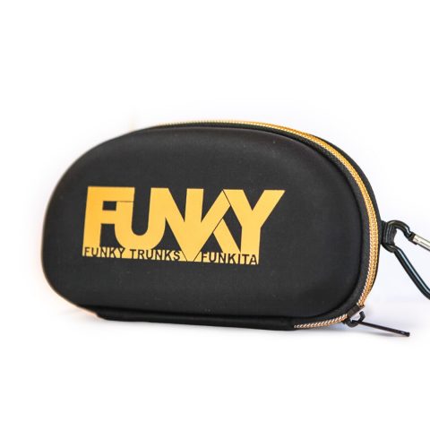 FUNKY TRUNKS Black Attack Case Closed Goggle Case