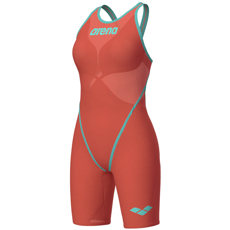 ARENA Powerskin Carbon Glide Dos Ouvert - Sunset Coral