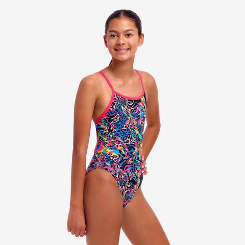 FUNKITA Fille Single Strap - Lolly Leopard