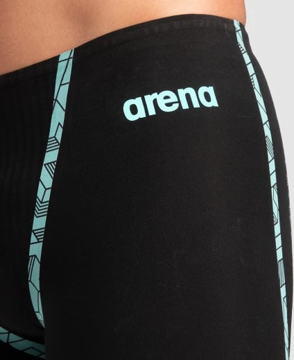 ARENA Powerskin Primo Jammer - Black-Teal – Image 3